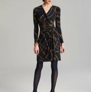 Classy faux wrap MK dress